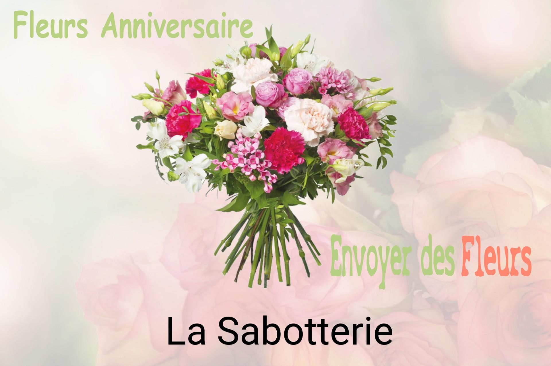 Bouquet de fleurs d’anniversaire livré à La Sabotterie