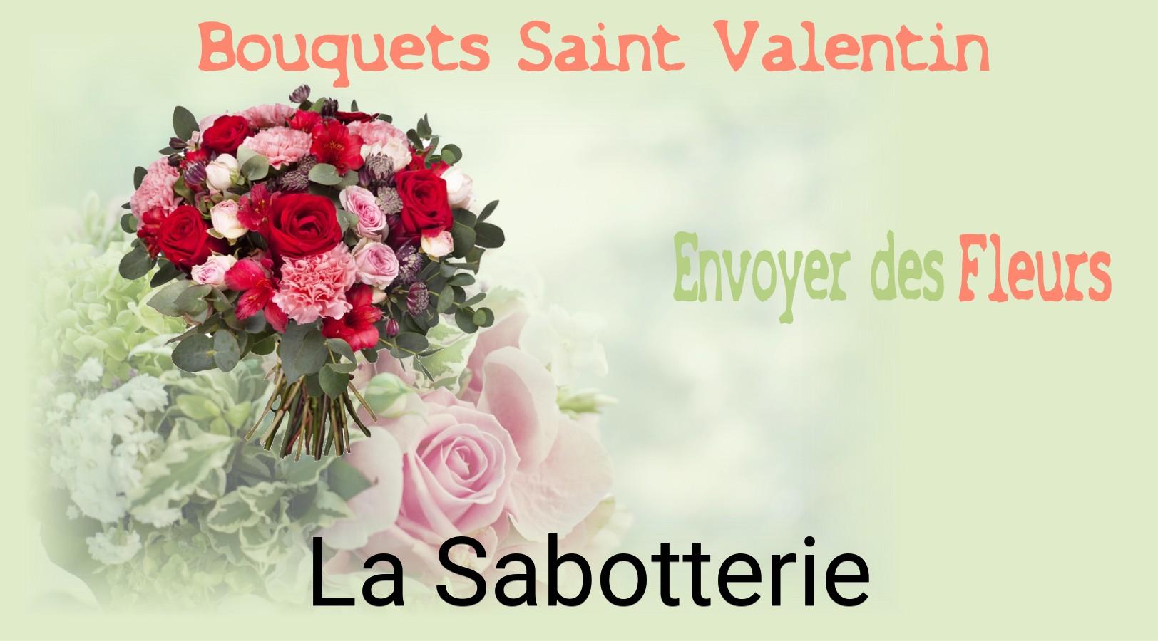 Roses de Saint-Valentin livrées à La Sabotterie